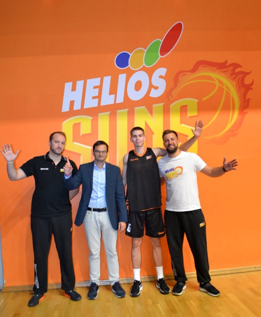 Jan Zemljič, Helios Suns