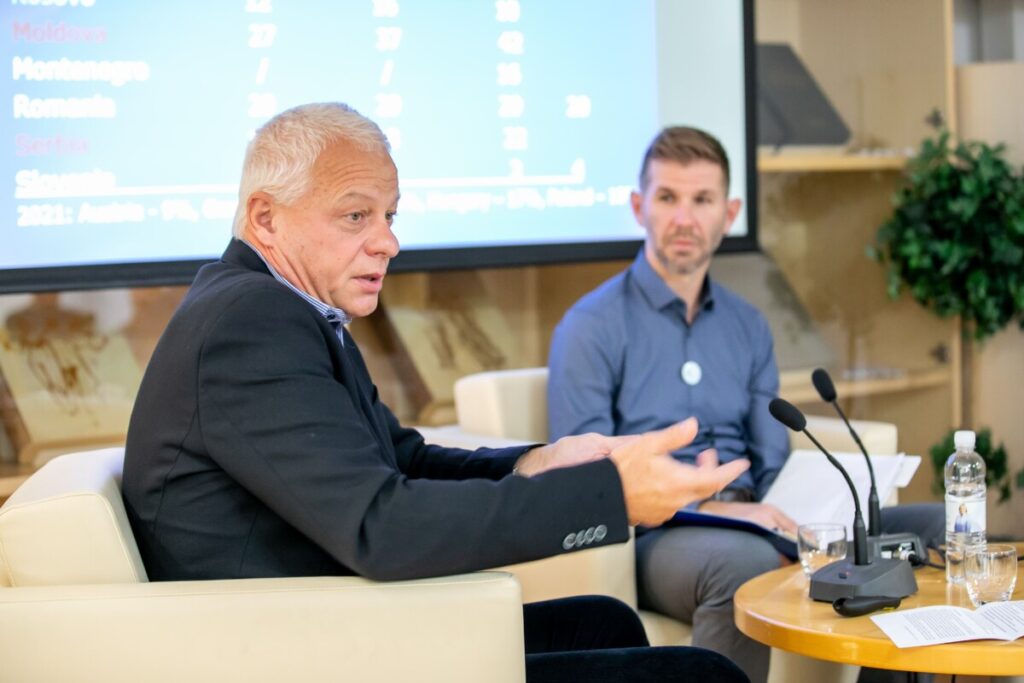 Okrogla miza Transparentnost in korupcija, Knjižnica Domžale, november 2022