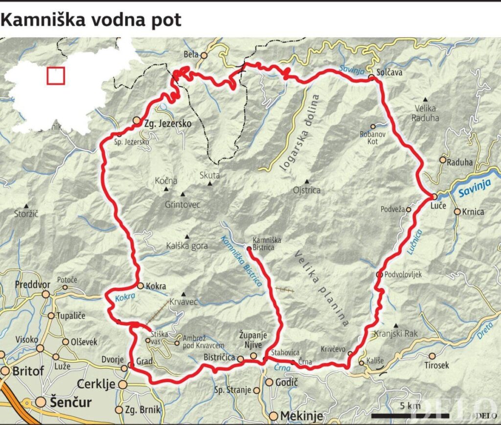 mreža vodnih poti