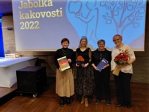 Vrtec Antona Medveda Kamnik nagrada, december 2022