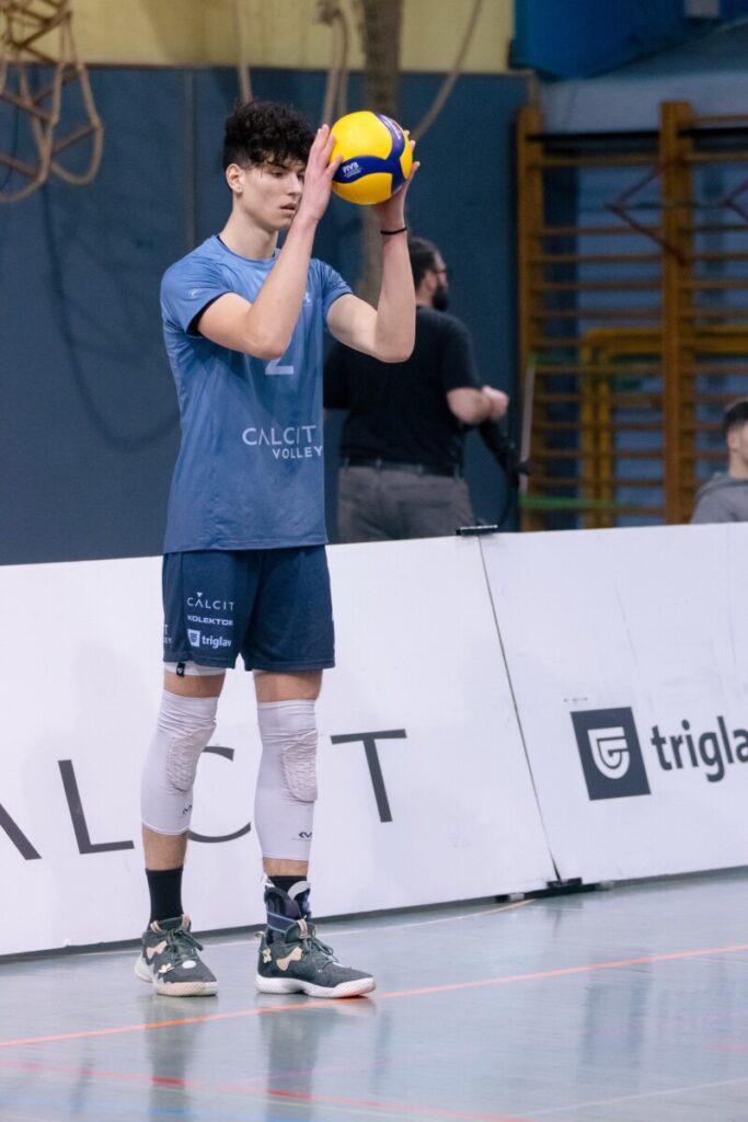 Nik Mujanović, Calcit Volley, januar 2023