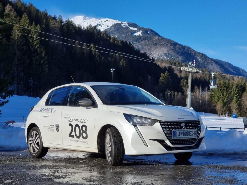 Peugeot 208, Avtocenter Rodex, Radomlje, Mokrine Nassfeld, februar 2023