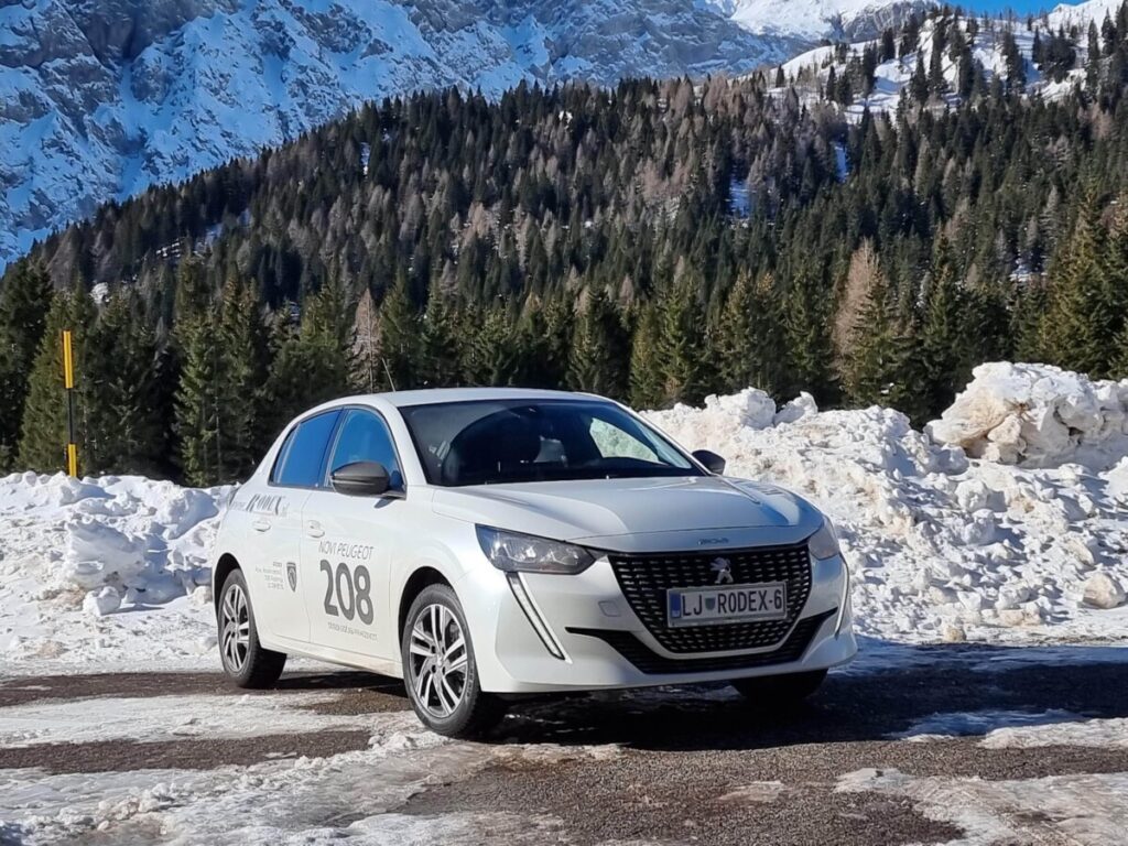 Peugeot 208, Avtocenter Rodex, Radomlje, Mokrine Nassfeld, februar 2023