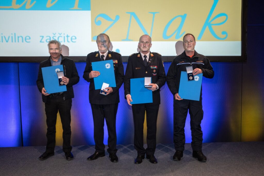 Podelitev priznanj Civilne zaščite za ljubljansko regijo, Domžale, 2023