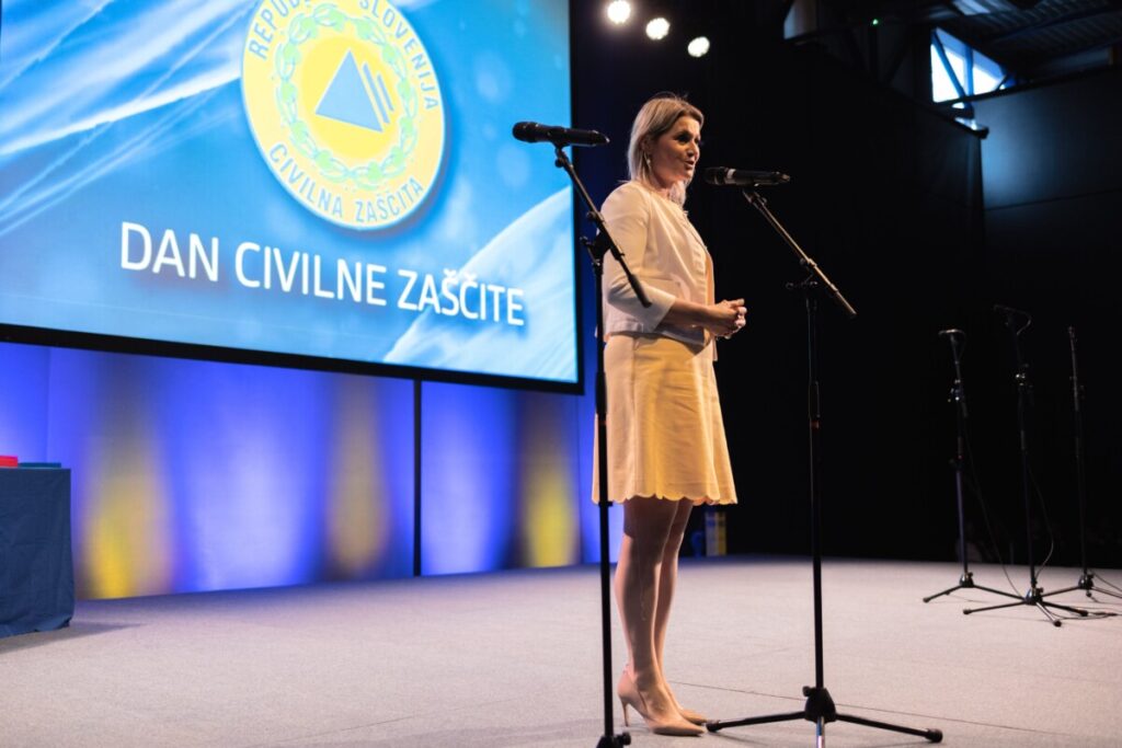 Podelitev priznanj Civilne zaščite za ljubljansko regijo, Domžale, 2023