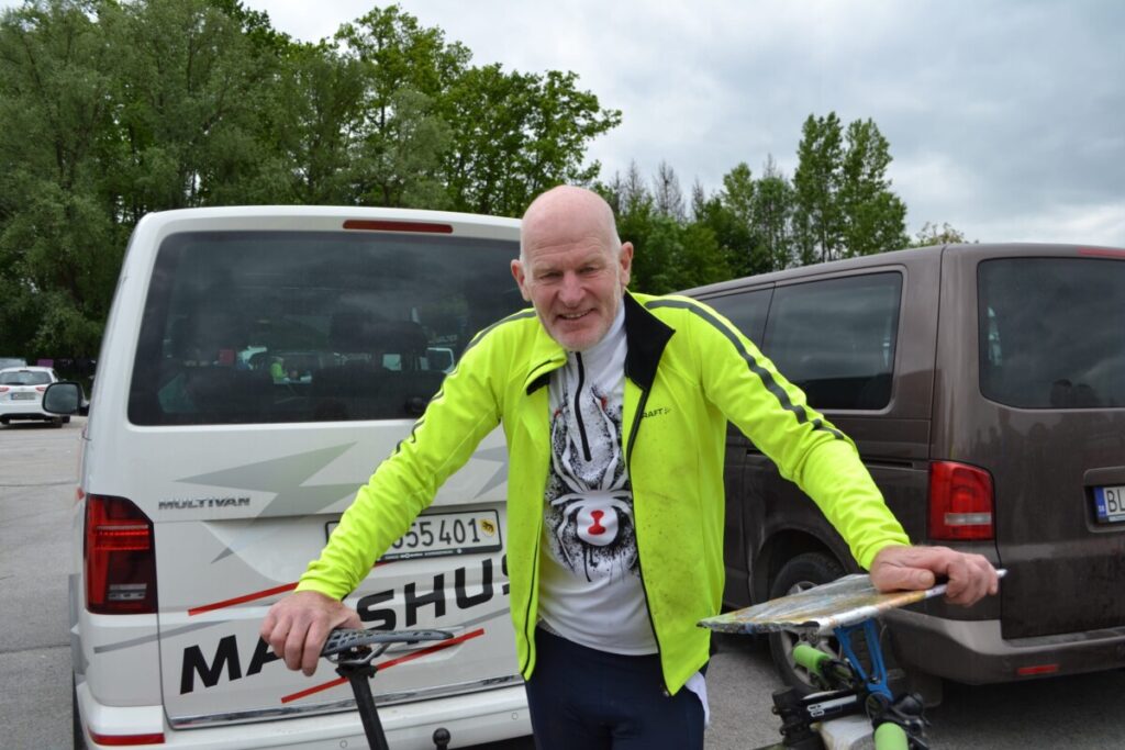 Peter Muller, svetovno veteransko prvenstvo v orientaciji na gorskih kolesih.