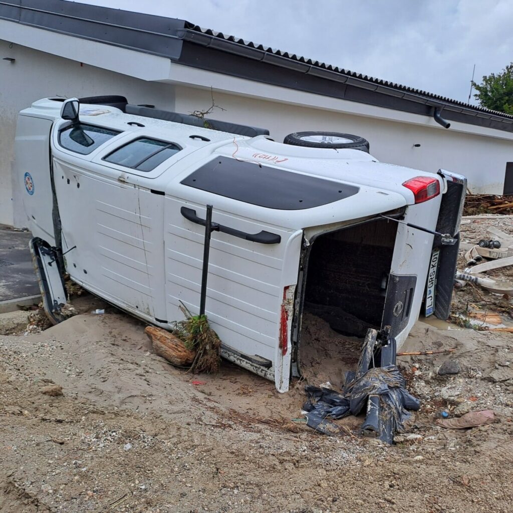 GRS Kamnik uničeni prostori
