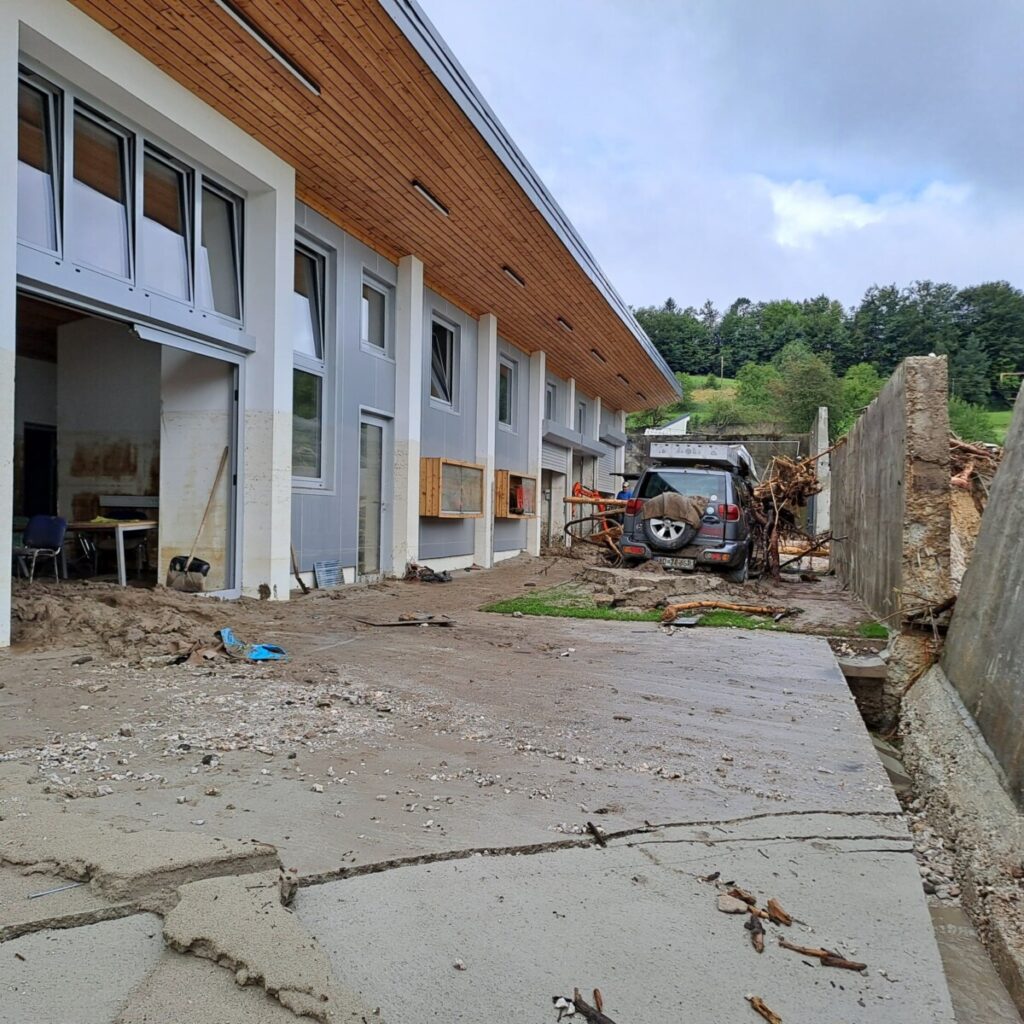 GRS Kamnik uničeni prostori
