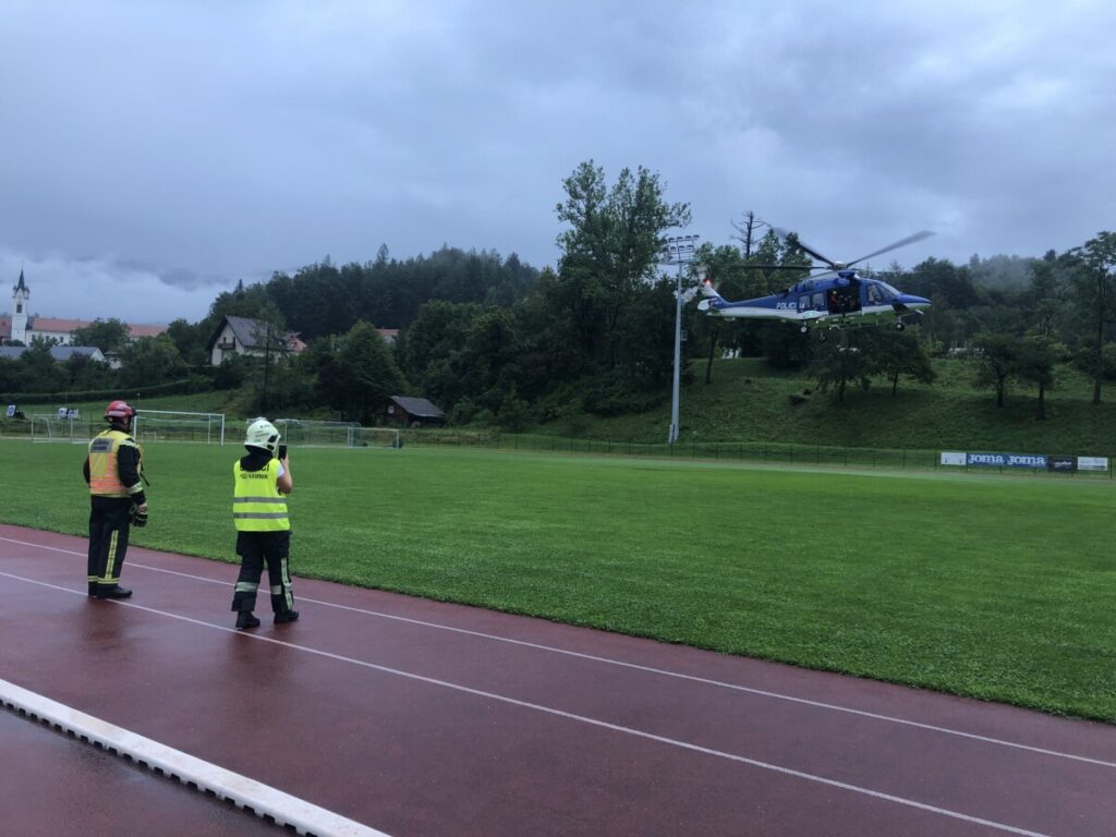 Reševanje s helikopterjem