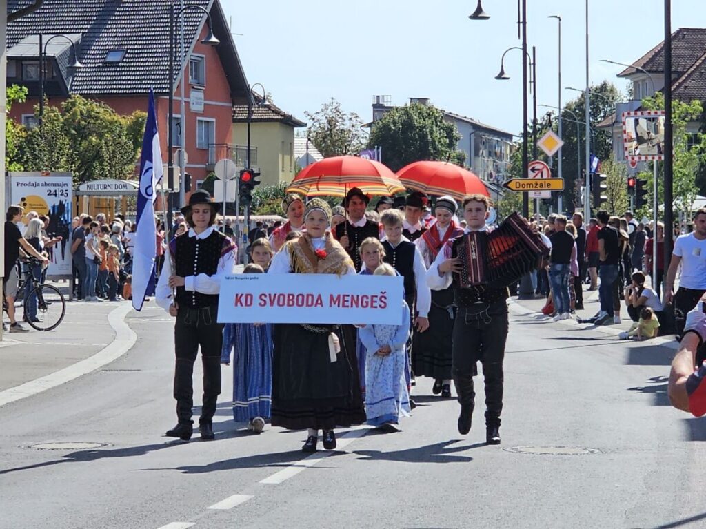 Slavnostna povorka, 140 let, Mengeška godba, 2024