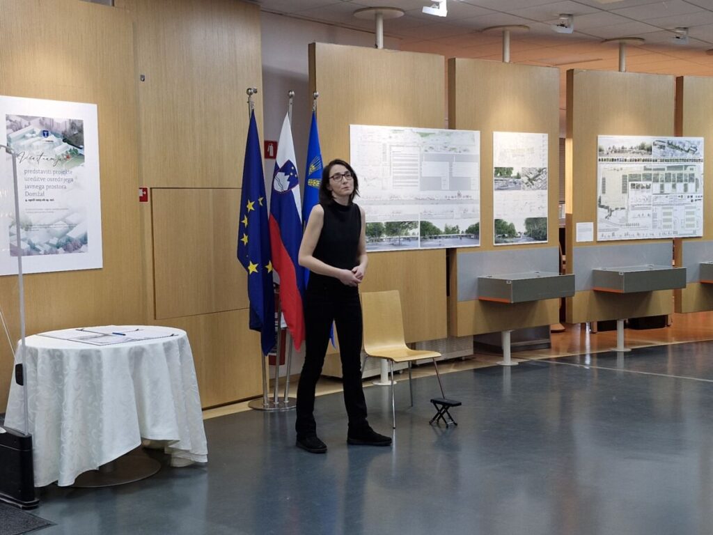 Predstavitev projektov ureditve osrednjega javnega prostora v Domžalah