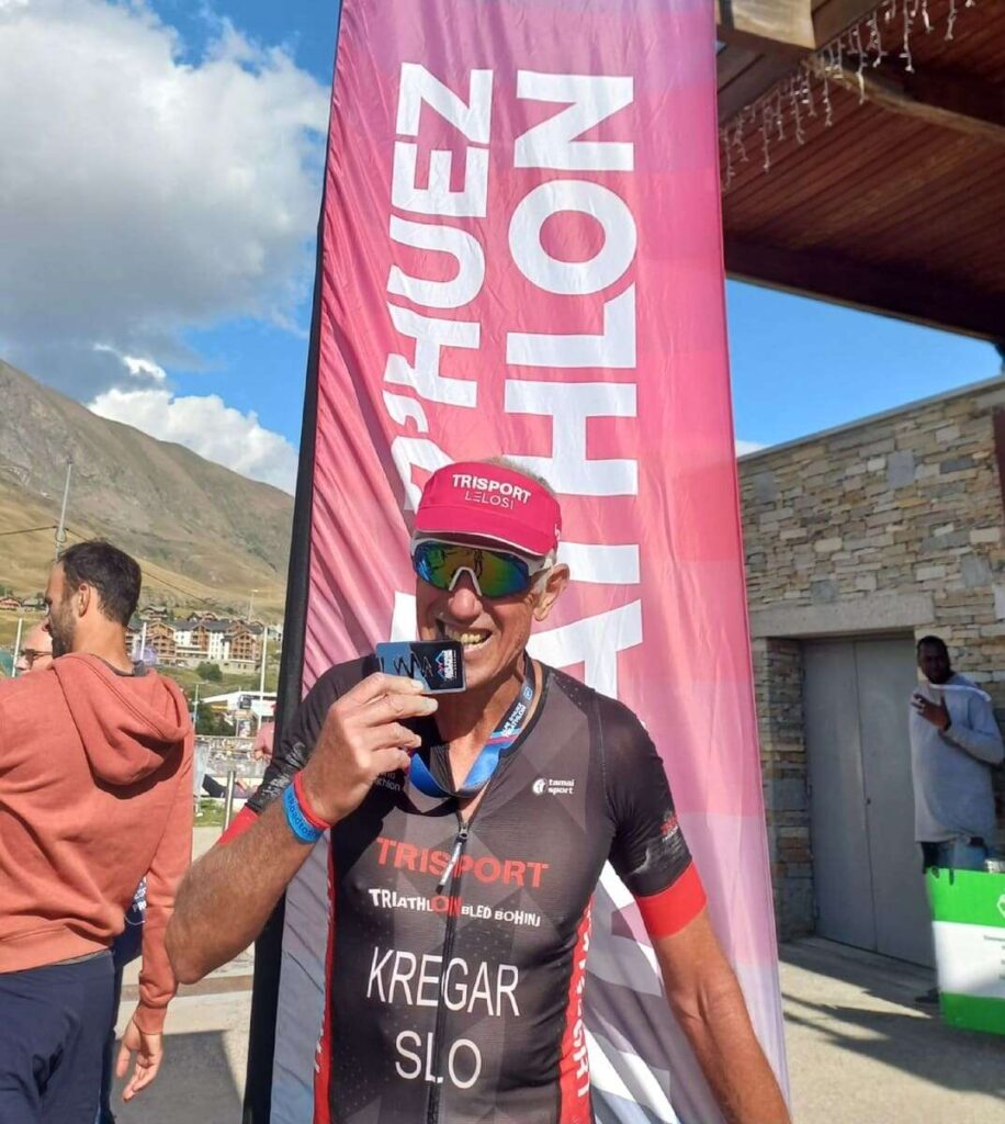 Miro Kregar, Alpe d'Huez triatlon