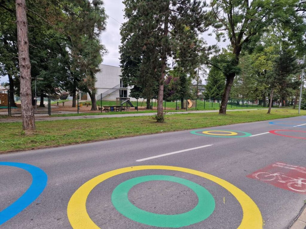 oznake pri šolah občina domžale