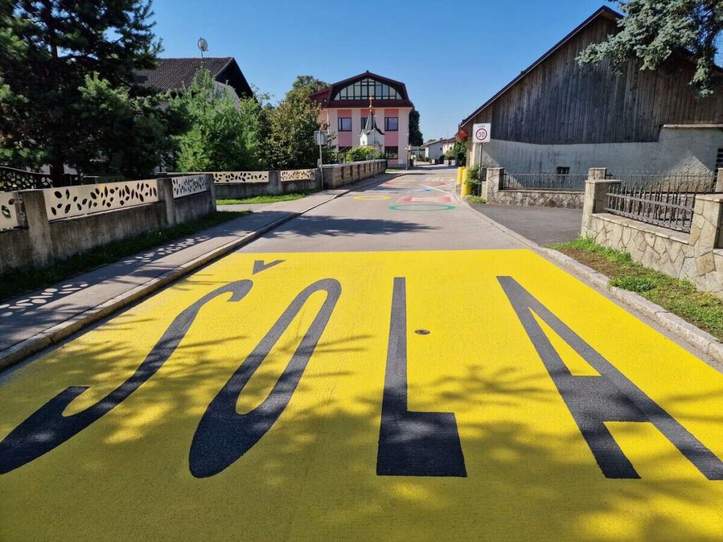 oznake pri šolah občina domžale