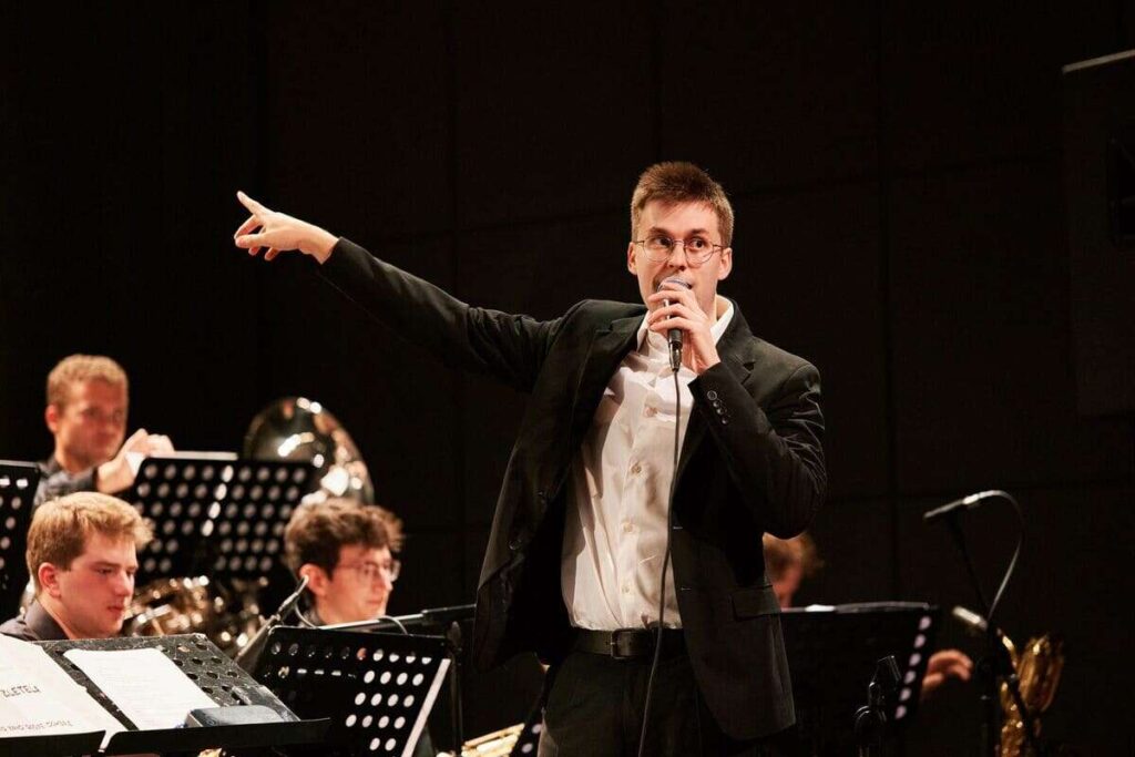 Big Band Godbe Domžale, koncert Ta jesen je moja s Sašo Lešnjek