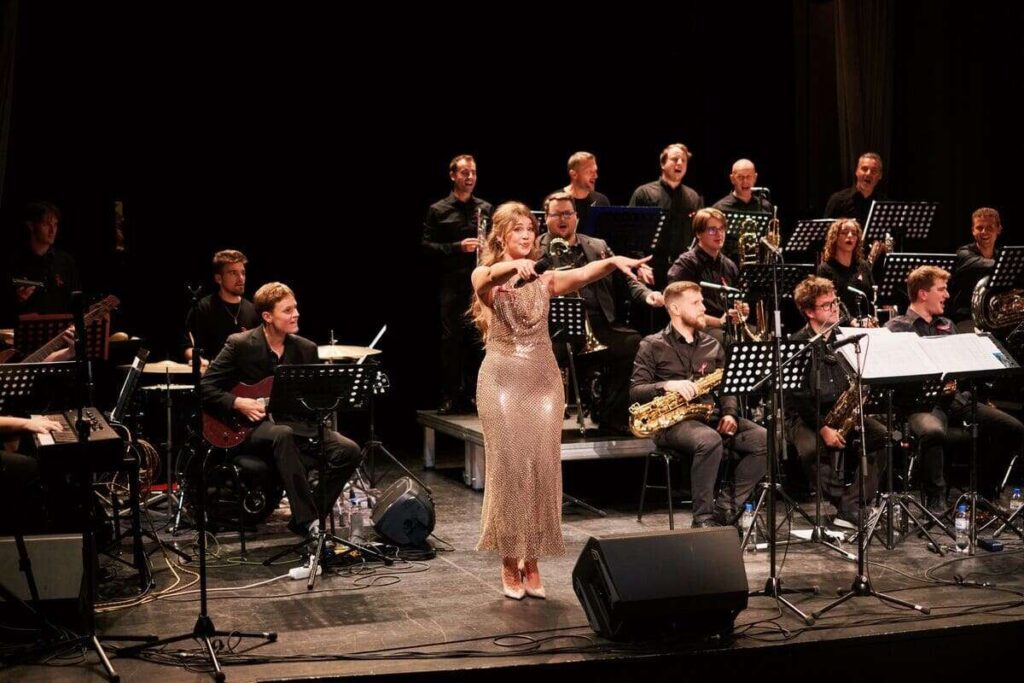 Big Band Godbe Domžale, koncert Ta jesen je moja s Sašo Lešnjek