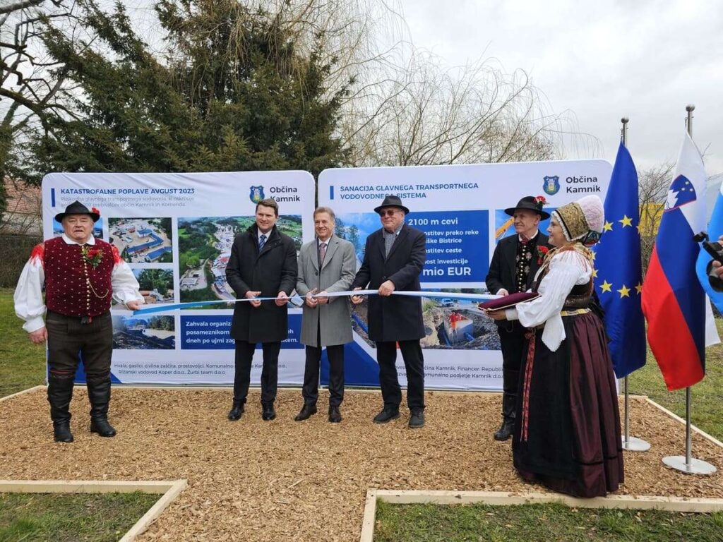 Obisk vlade 2026 Kamnik, vodovod