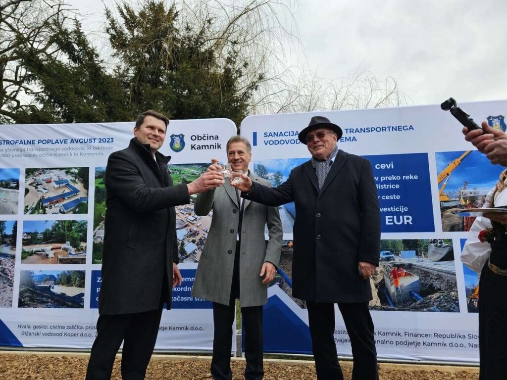 Obisk vlade 2026 Kamnik, vodovod