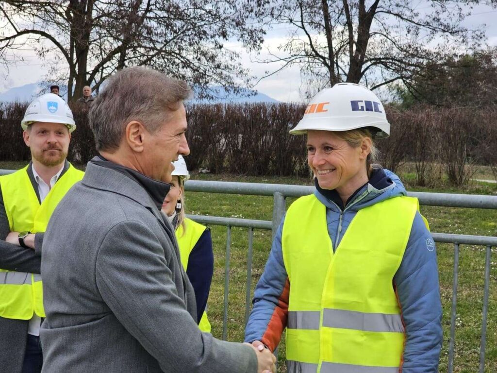 Obisk vlade 2026 Domžale, most