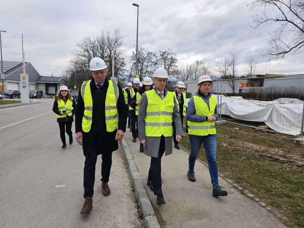 Obisk vlade 2026 Domžale, most