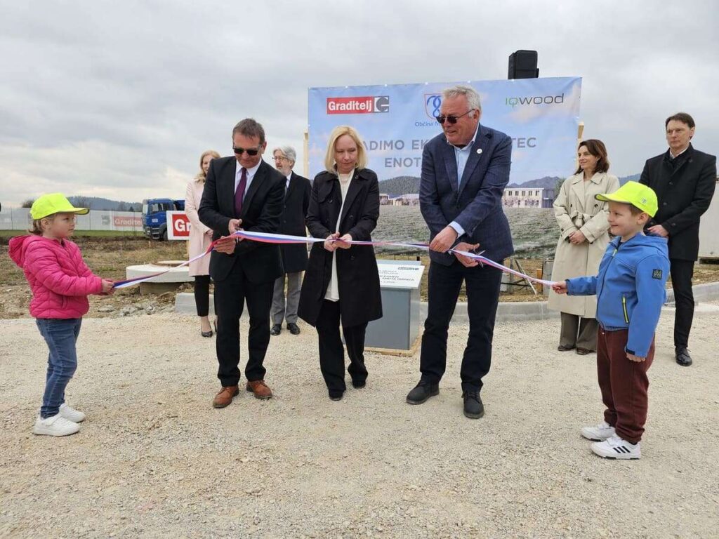 Postavitev temeljnega kamna, Vrtec Iskrica Mengeš, marec 2026