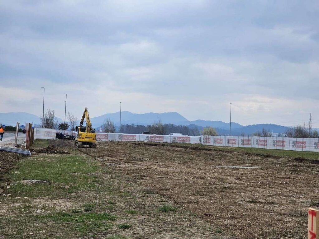 Postavitev temeljnega kamna, Vrtec Iskrica Mengeš, marec 2026