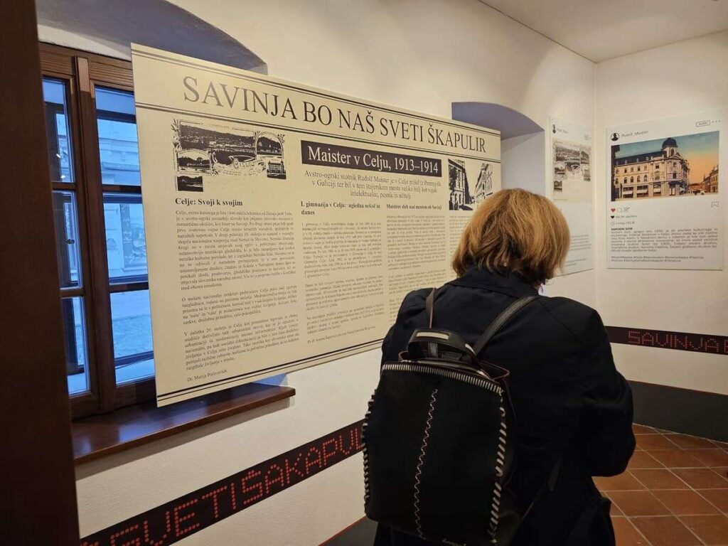 Razstava v Rojstni hiši Rudolfa Maistra nosi naslov Savinja bo naš sveti škapulir, Maister v Celju 1913–1914