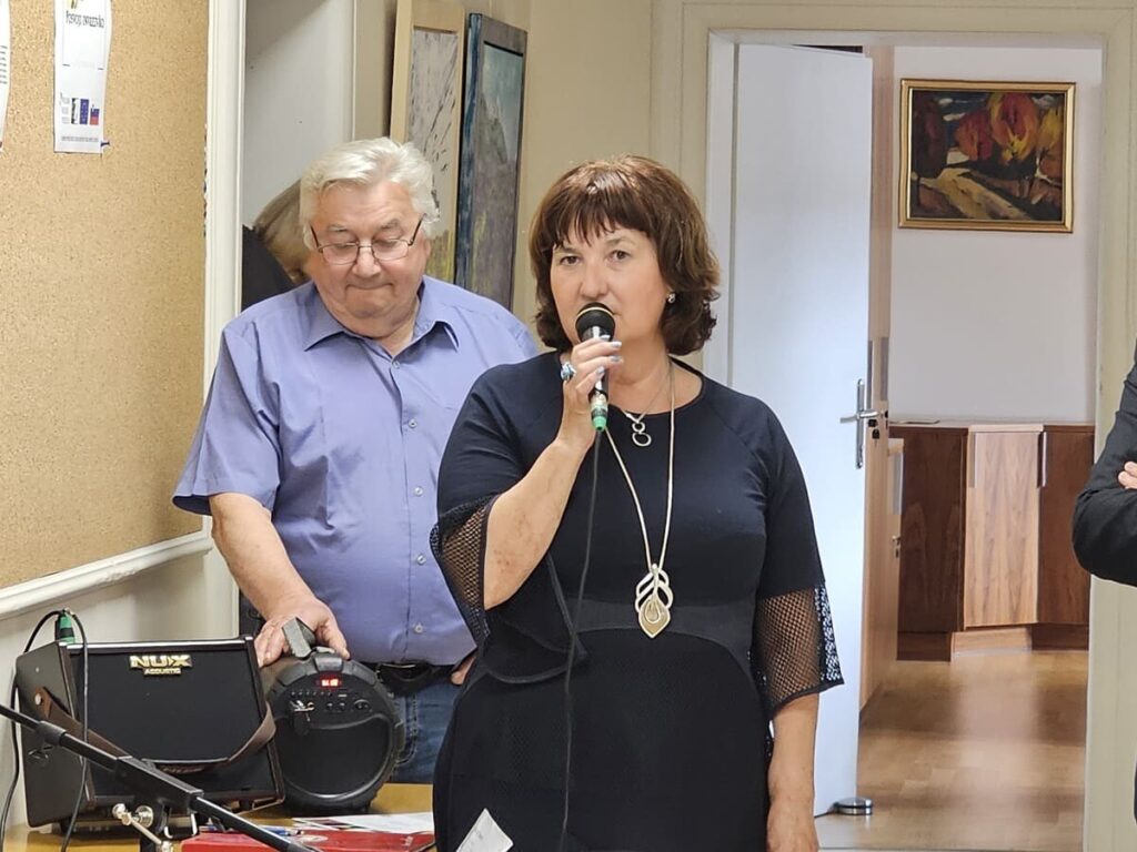 Razstava Alpski svet članov Likovnega društva Mengeš, maj 2026